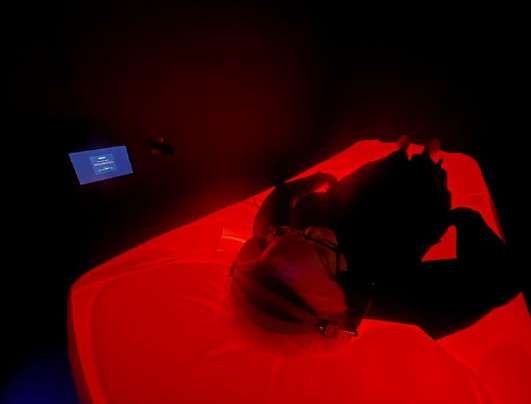 Red light recovery session