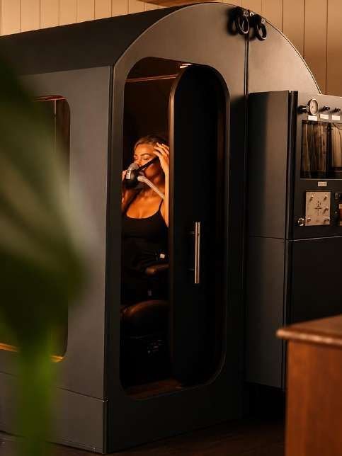 Oxy-Stack hyperbaric chamber at Soho House